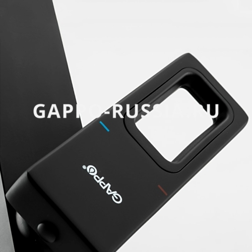 Смеситель высокий для раковины Gappo G1017-62 черный фото 3