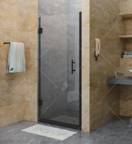 Душевая дверь RGW 60, 70, 80, 90 HO-011B профиль черный фото 2