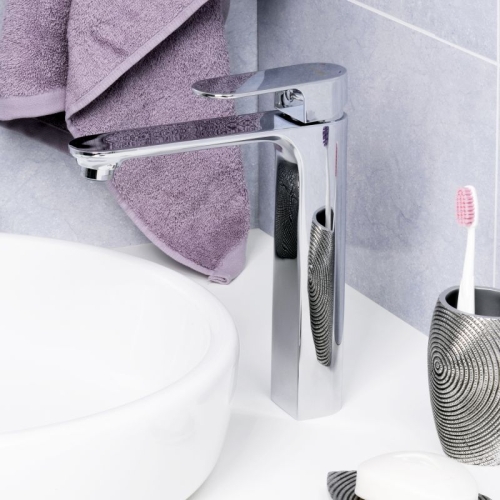 Смеситель для умывальника Wasserkraft Dinkel 5803H хром фото 3