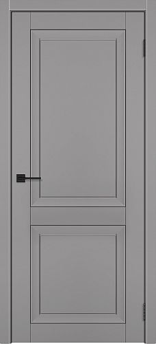 Дверь межкомнатная Tandoor Деканто белый бархат, серый бархат