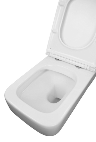 Унитаз подвесной безободковый Azario Moneo AZ-0062 с сидением микролифт фото 4