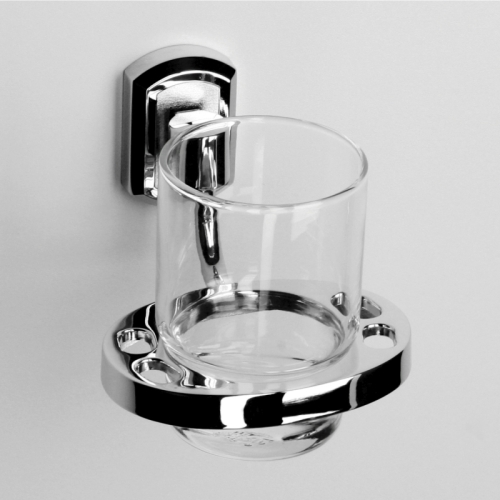Подстаканник одинарный Wasserkraft Oder K-3028 хром фото 2