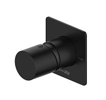 Смеситель для душа со встраиваемой системой монтажа Wasserkraft Elbe 7452 черный Soft-touch