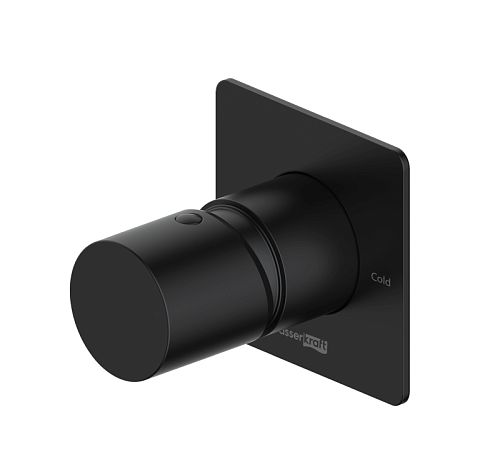 Смеситель для душа со встраиваемой системой монтажа Wasserkraft Elbe 7452 черный Soft-touch