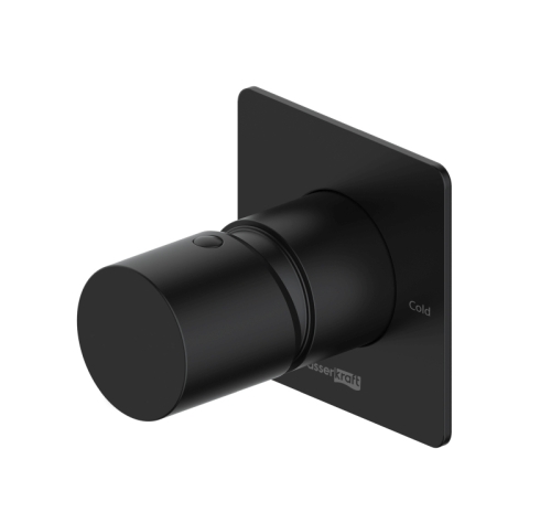 Смеситель для душа со встраиваемой системой монтажа Wasserkraft Elbe 7452 черный Soft-touch