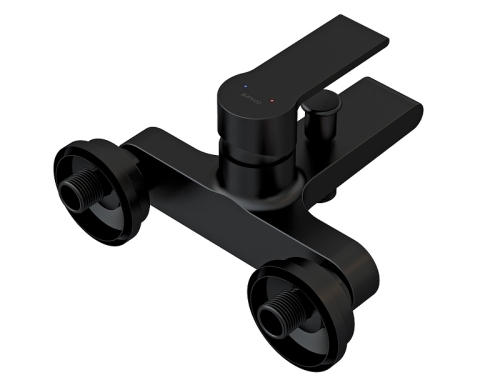 Смеситель для ванны Cersanit Brasko Black 63108 черный матовый (без душевого гарнитура) фото 4