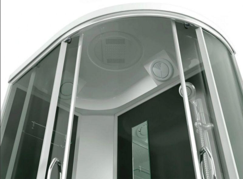 Душевая кабина ERLIT 120*80 ER3512TPL-C4-RUS левая тонированная фото 4