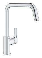 Смеситель для кухни GROHE Eurosmart 2021, U-образный высокий излив, хром (30567000)
