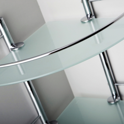 Полка стеклянная двойная Wasserkrsft K-3122 фото 3