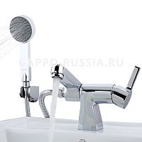 Смеситель врезной на борт ванны 1 отв. Gappo G1204