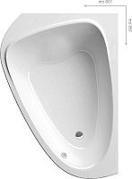 Ванна акриловая Ravak LoveStory II 196*114