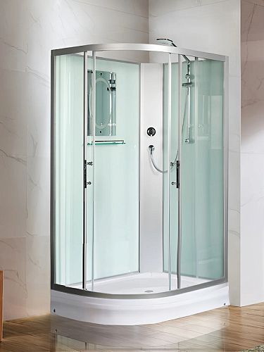 Душевая кабина WeltWasser Werra XL 1201R 120*90 без крыши, правая, средний поддон