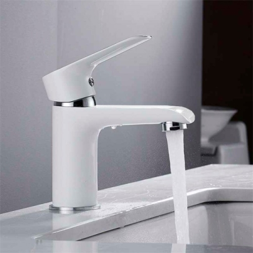 Смеситель для раковины Mixxus Colorado 001 белый фото 2