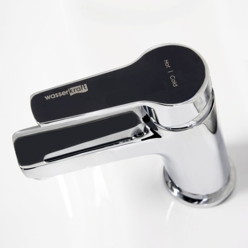 Смеситель для умывальника Wasserkraft Rhin 4403 хром фото 3