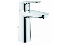 Смеситель для раковины Grohe BauEdge с донным клапаном, M-Size, хром (23758000)
