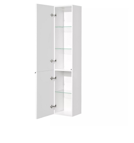 Шкаф-колонна Aquaton Беверли 34 Белый Глянцевый фото 4