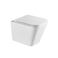 Унитаз подвесной безободковый Lemark Florex, смыв Торнадо