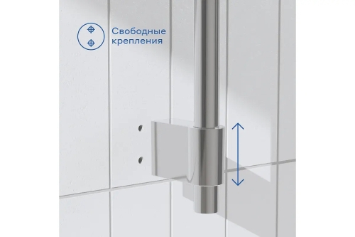 Душевая штанга Pragma 904365.HME2.C7RS.039-2 цвет Хром фото 4
