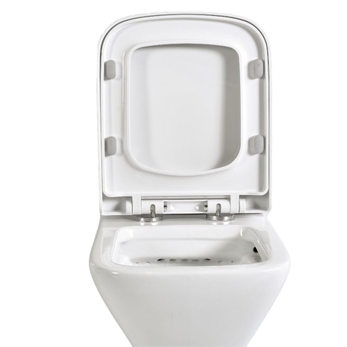 Унитаз напольный безободковый Mirsant Link PP фото 3