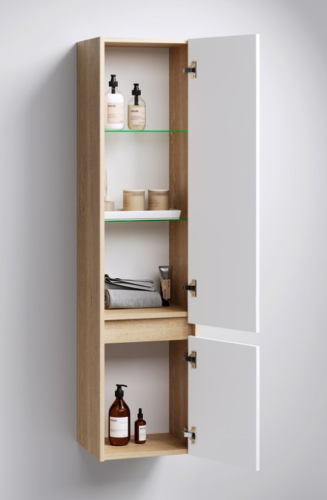 Пенал напольный Aqwella CITY 35 см Дуб Балтийский фото 2