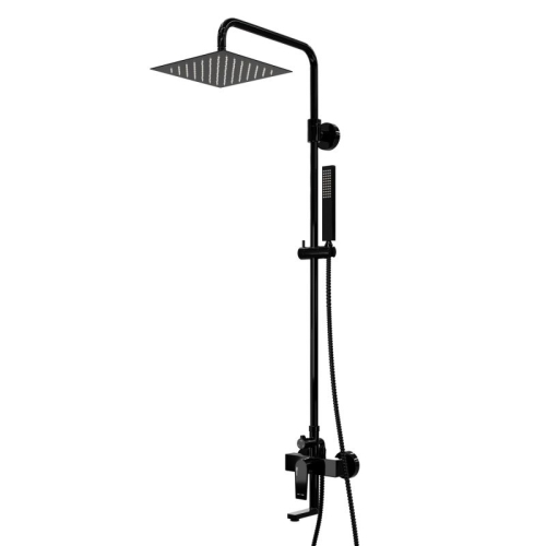 Душевая система Wasserkraft Glan A16701 черный глянец