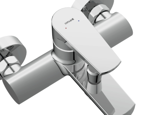 Смеситель для ванны Cersanit Moduo 64097 хром (без душевого гарнитура) фото 3