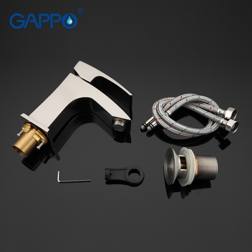 Смеситель для раковины Gappo Jacob G1007-5 сатин фото 5