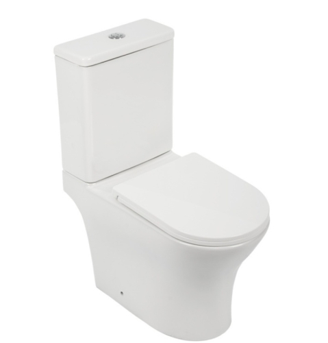 Унитаз напольный безободковый Aqua Nero Link AN-016L, смыв Торнадо