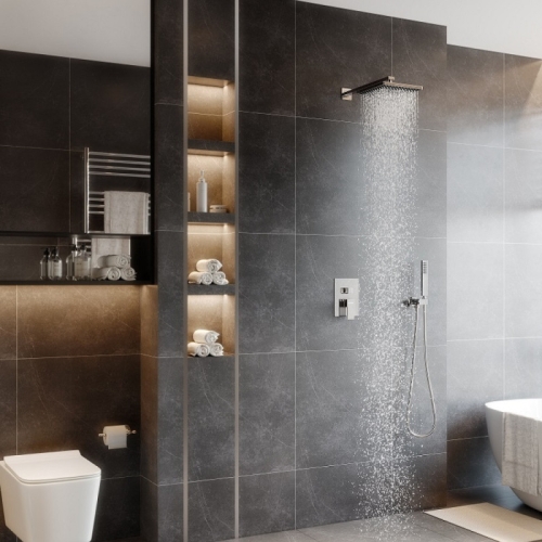 Душевой комплект Berges Nardis 2S 071001, хром фото 2