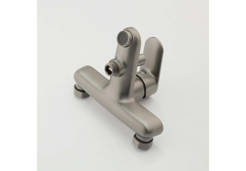 Смеситель для ванны Aquatek Ника AQ1840BGM, оружейная сталь фото 3