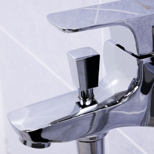 Смеситель для ванны Wasserkraft Salm 2701 хром фото 6