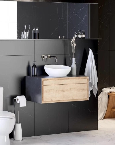 Раковина накладная Sanita Luxe Art Cut 40 фото 3