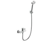 Смеситель для душа Cersanit Cari 63029 хром (с душевым гарнитуром)