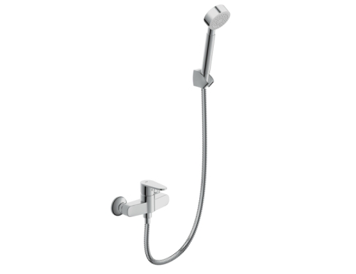Смеситель для душа Cersanit Cari 63029 хром (с душевым гарнитуром)