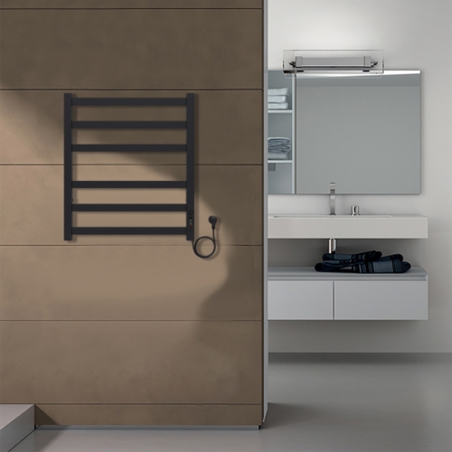 Полотенцесушитель электрический Azario Palermo 50*60, 50*100 черный фото 5