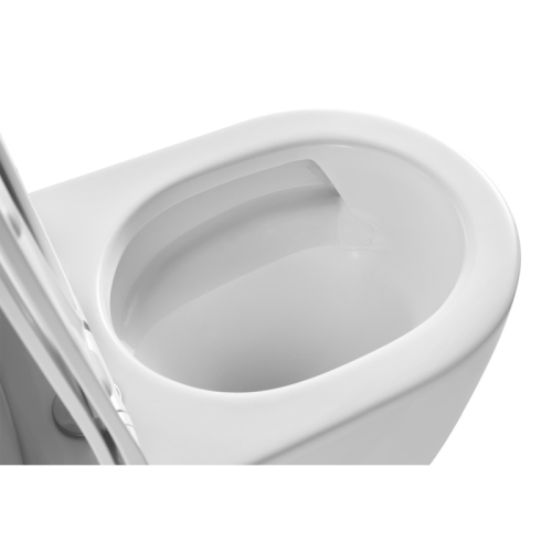 Унитаз напольный безободковый Azario Luma Tornado Flushing AZ-1253ST, смыв Торнадо фото 4