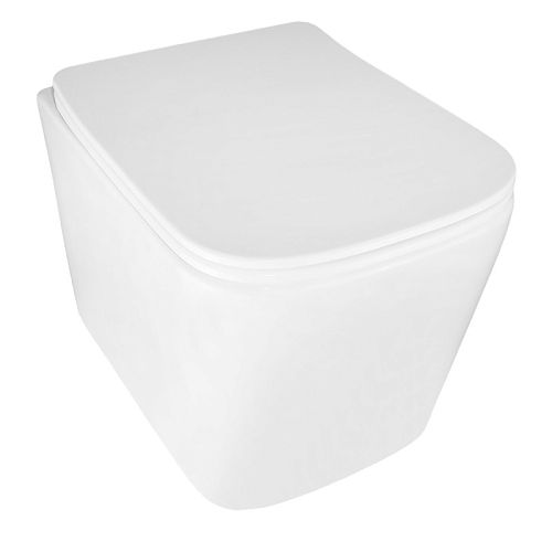 Унитаз подвесной безободковый Azario Cascad M AZ-10002, смыв Торнадо