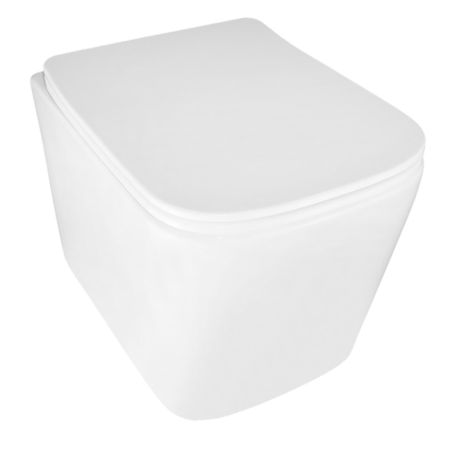 Унитаз подвесной безободковый Azario Cascad M AZ-10002, смыв Торнадо