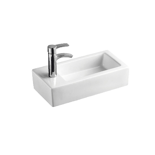 Раковина Azario AZ-5092L левая 37*18.5*19 фото 3