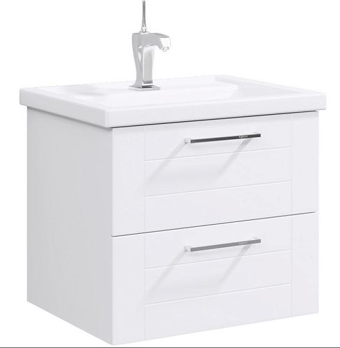 Тумба с умывальником Aqwella  MANCHESTER 60 70 80 100 подвесная белая