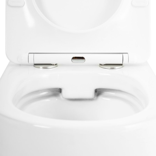 Унитаз подвесной Cezares STYLUS CZR-513-TH-R с сидением микролифт фото 4