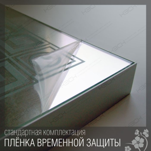 Зеркало 353 80*60, 100*80 с кнопочным выключателем фото 6