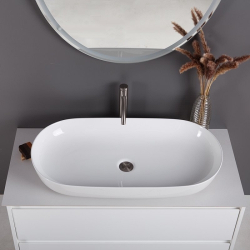 Раковина накладная Belbagno BB1349 820х410х140мм фото 2