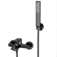 Смеситель для ванны Wasserkraft Wiese 8401 оружейная сталь