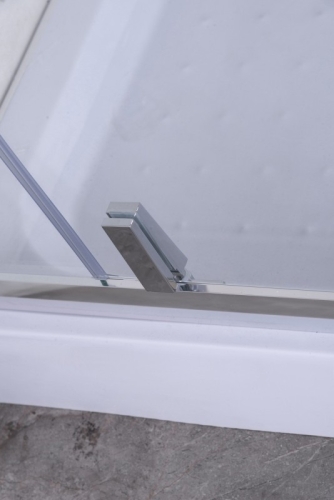 Душевое ограждение Niagara Нова/Nova NG-6602-08 100*100, дверь распашная, стекло прозрачное фото 3