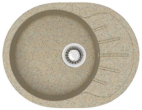 Мойка кухонная Azario Light 57.5*44 хлопок, песочный, черный, светло-серый, белый лед, бежевый