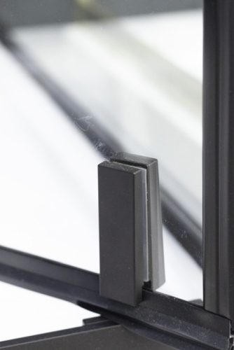 Душевое ограждение Niagara Нова/Nova NG-6801-08ВLACK 90*90,стекло прозрачное фото 5