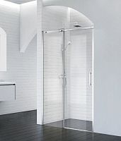 Душевая дверь Bel Bagno Acqua-BF-1 100, 110, 120, 130, 140, 150 стекло прозрачное, профиль хром, черный