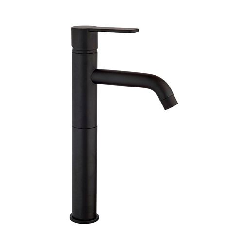Смеситель высокий для раковины Paini Cox 78YO205LLFTLMKM черный