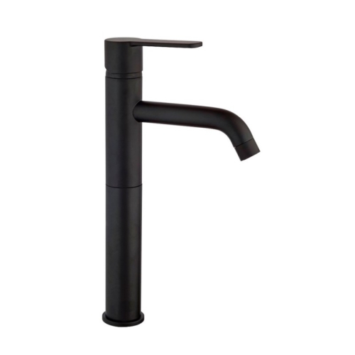 Смеситель высокий для раковины Paini Cox 78YO205LLFTLMKM черный